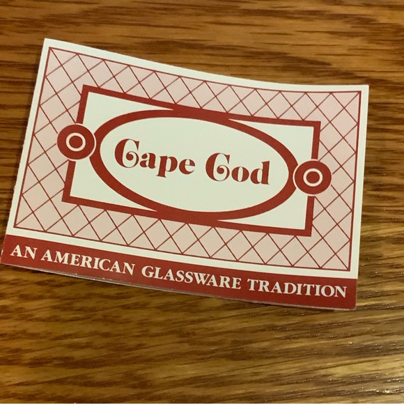 Cape Cod Cup and Saucer Ruby Red Set of 2 NOS #M - Picture 6 of 8